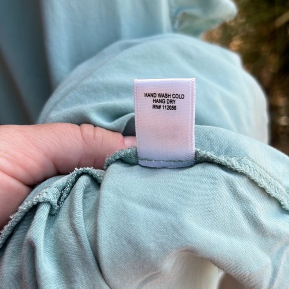 ZENANA Ladies 1X Mint Tiered Tunic or Minidress w/slight ruffles - Picture 6 of 8